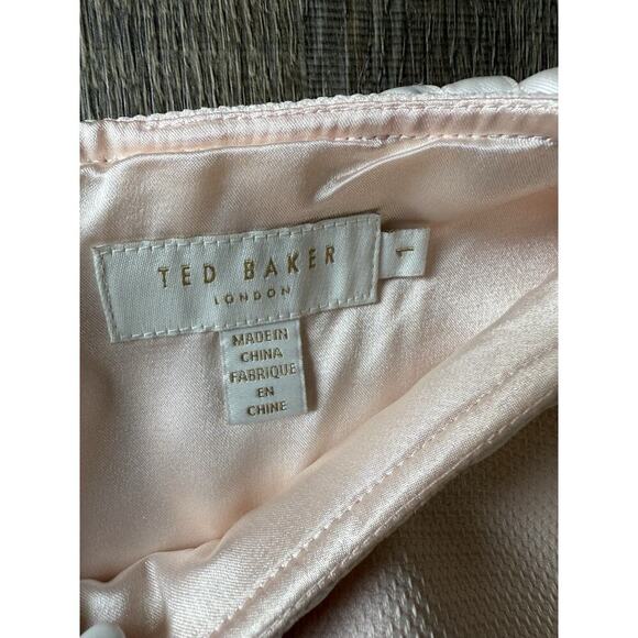 Ted Baker London Hadim Chain Embellished‎ Tunic Dress Pink Size 1 UK /Size 4 US - Picture 9 of 10